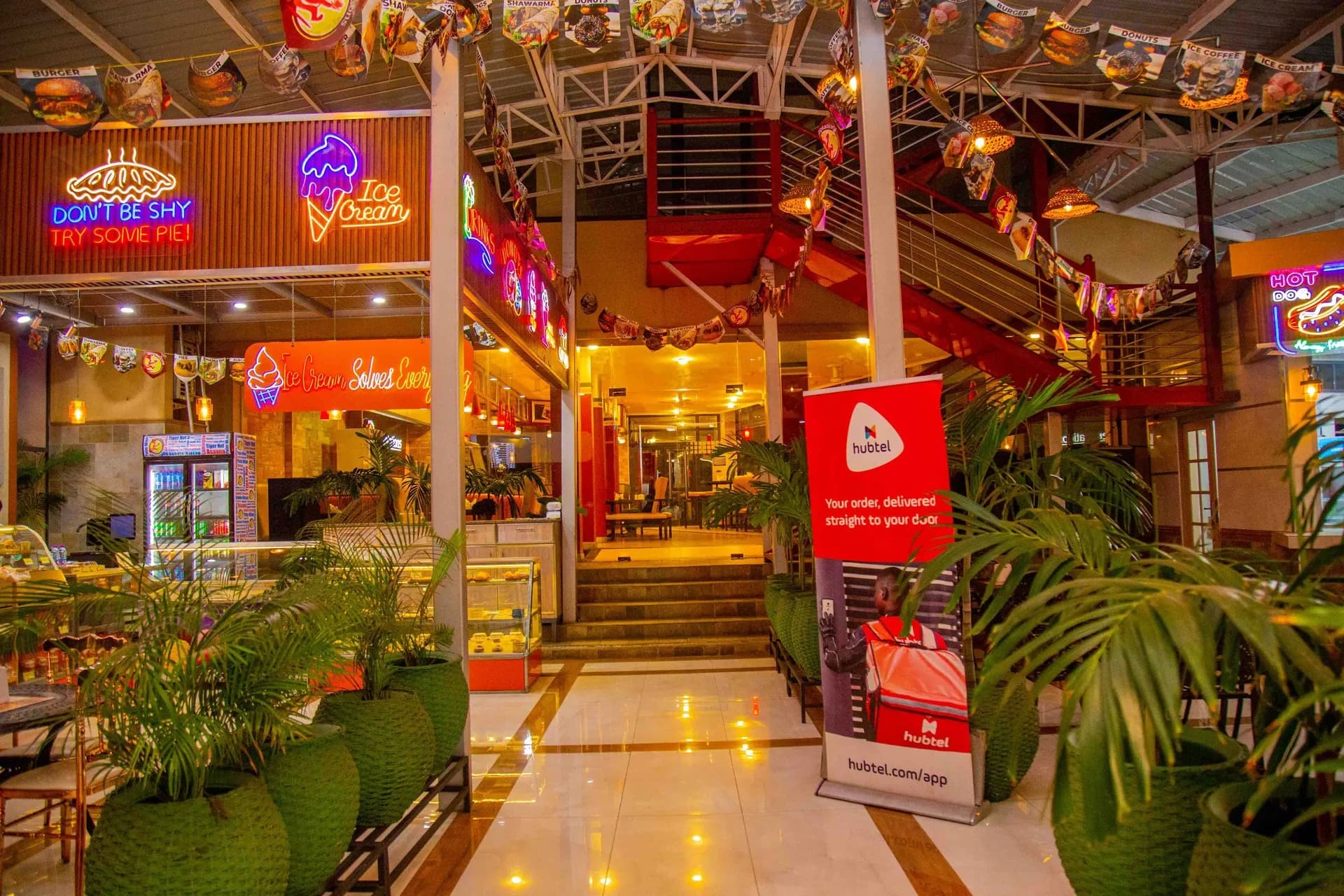 Temptations Food Court interior